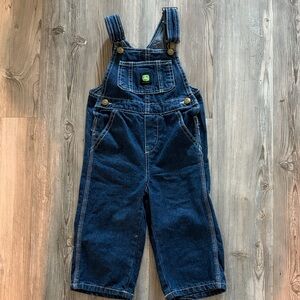 John Deere Denim Blue Kids Overalls